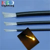 Residential carpet and floor amazing light multi string plastic fiber optic with black PVC jacket