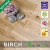 Handscraped Birch Flooring/solid wood flooring/Natural