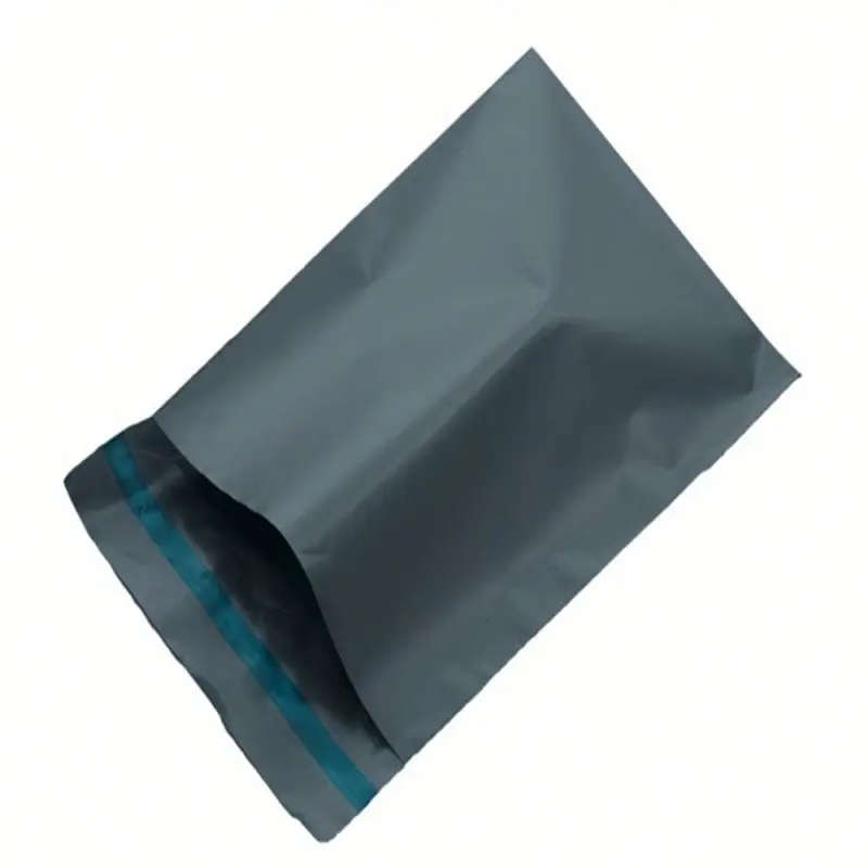Custom Poly Mailing Bag Black Mailer T Shirt Packaging Bags Plastic Poly Bag Packaging Shipping Bags White Grey Custom Plain And Print