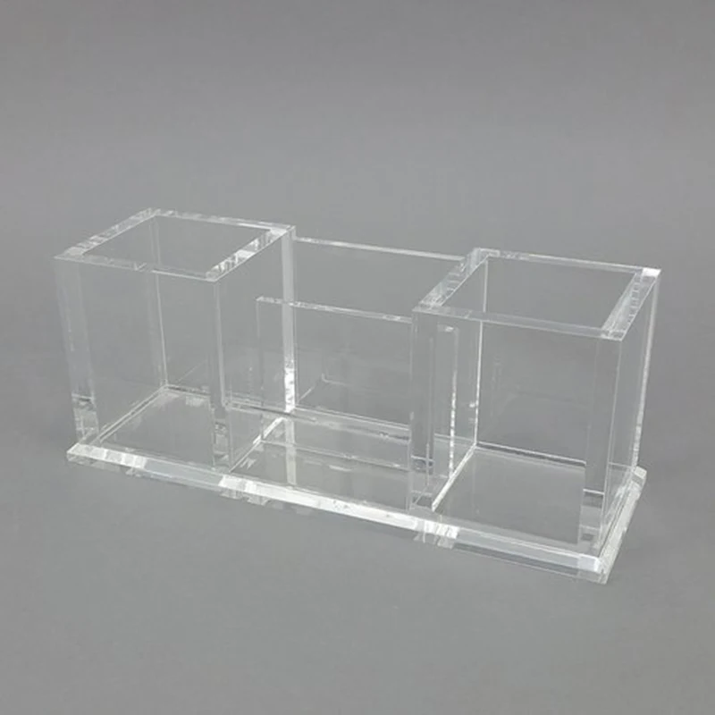 Cheap Clear Acrylic Pen Holder Stationery Organizer Buy Acrylic Pen