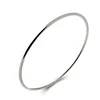 2019 Wholesale diameter slip-on stackable domed stainless steel different width 65mm tiny bangle