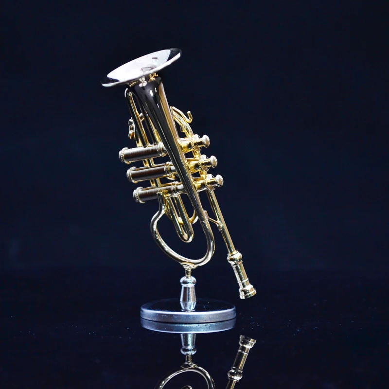 Highquality Gifts! Gilded Model 1/6 Mini Musical Instrument