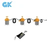 five years warranty portable work light 60w Remote control for turn on and off led corn cob light with 360degree beam angle