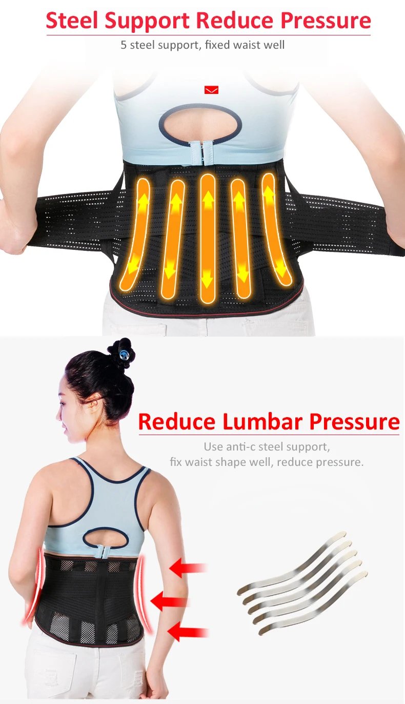 亚马逊热卖女性男性腰背痛支撑下背部支具索下背部支具 Buy 背部支撑 下背部支撑 女性背部支撑product On Alibaba Com