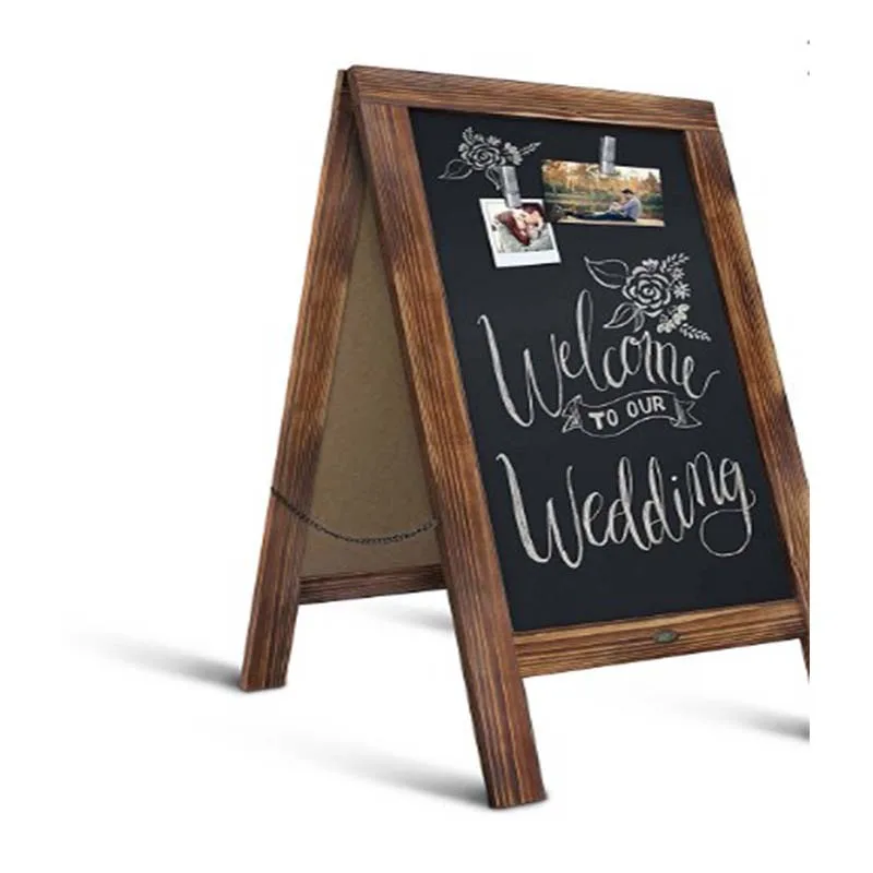 Small Chalk Blackboard Soild Wooden Blackboard Buy Folding Wooden