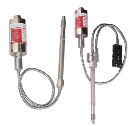 High temperature melt pressure sensor transmitter