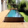 100% recycled wood plastic composite decking wood timber outdoor floor title