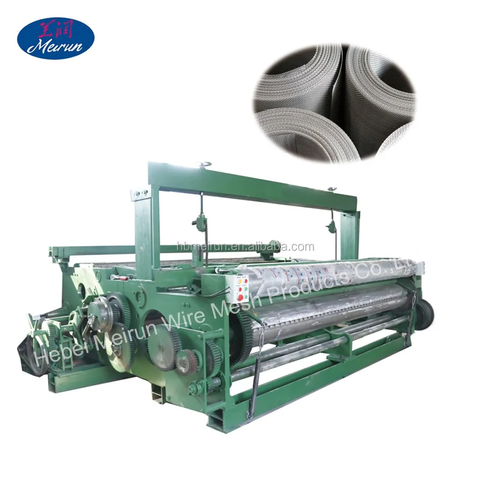 Stainless Steel Wire Mesh Weaving Machine Buy Stainless Steel Wire