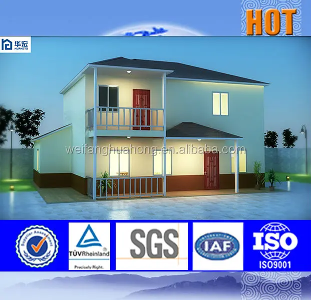 Modern new style hot china casa prefabricate for Chile