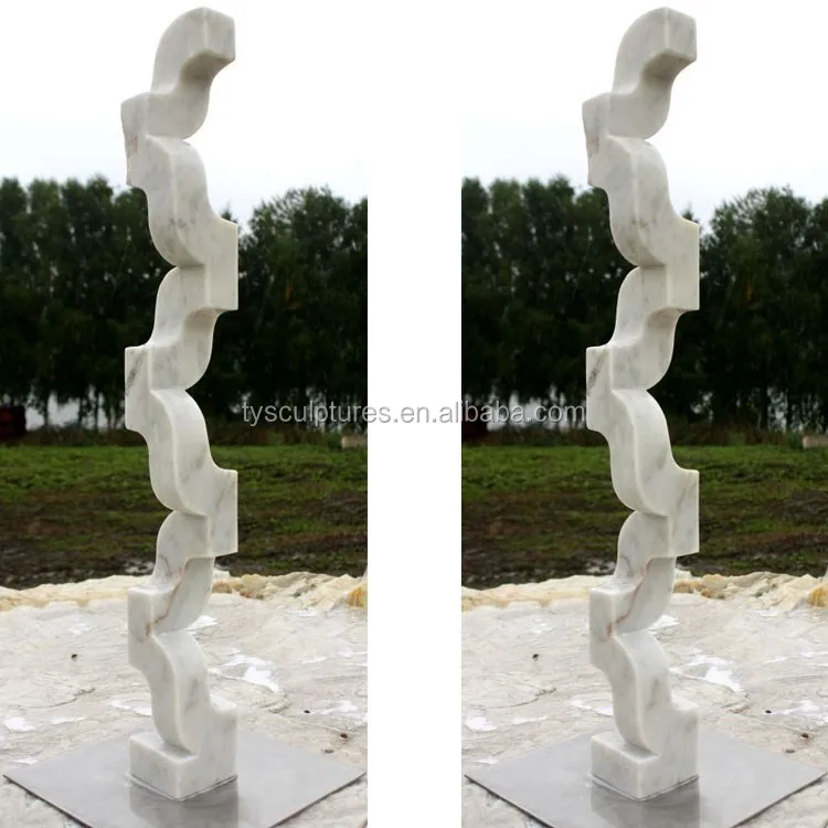 Statuary Art Stone Abstract Art Deco Garden Marble Statues Abstract