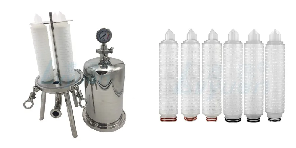Lvyuan pp pleated filter cartridge wholesaler for desalination