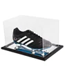 ODM-OEM factory direct transparent acrylic high heels shoe storage boxes glass display stand shelves case acrylic shoe box