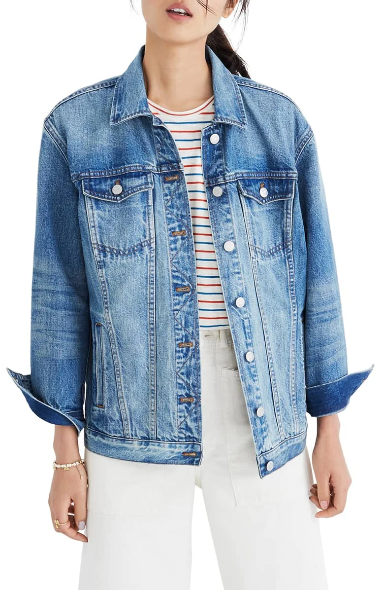 New Fashion Sexy off Shoulder Short Cropped Denim Jean Jacket Women