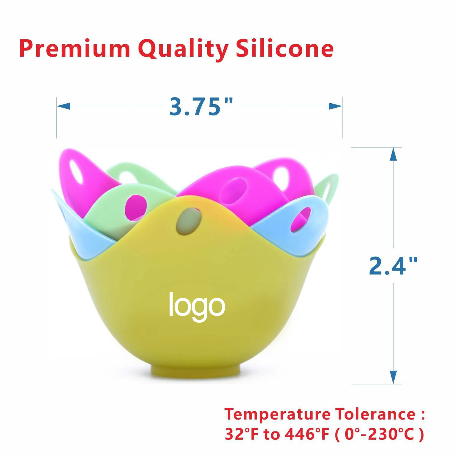 Silicone Egg Poachers Makes Perfect Poached Eggs Use For Microwave Or