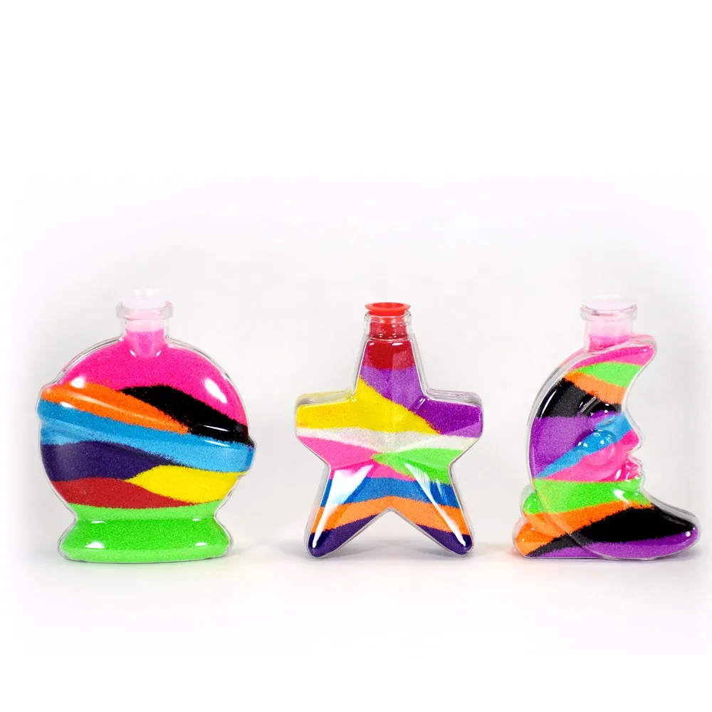 Bulk Supply Decorative Plastic Sand Art Bottles Buy Decorative Sand