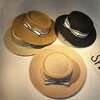 classic unisex wide brim paper straw pork pie hat custom natural straw roller hat