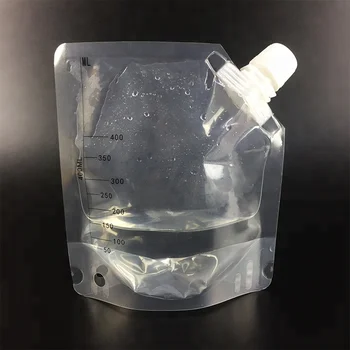 spout pouch liquid grade packaging larger