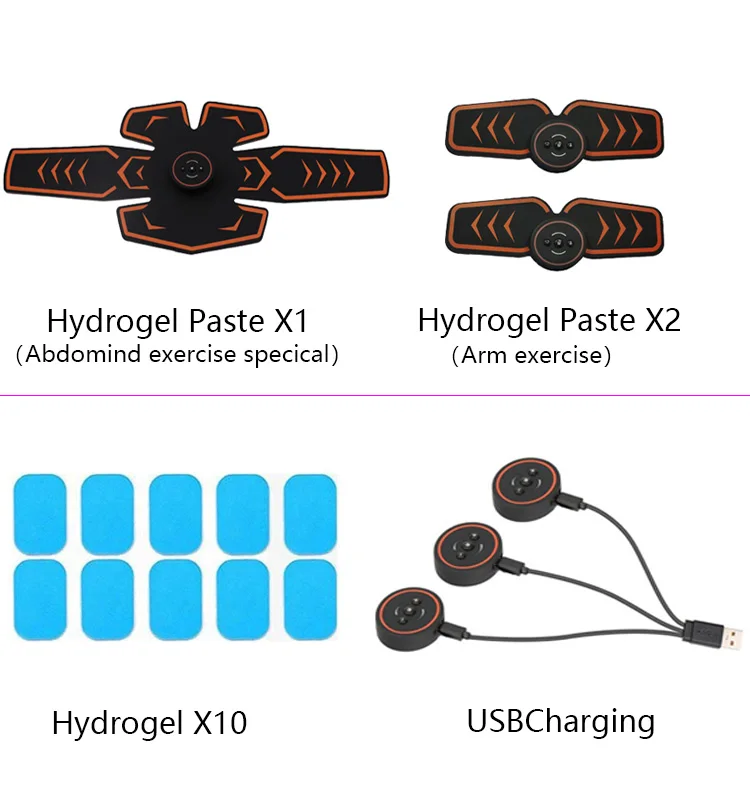 Ems Arms Belt Fitness Waist Belt Hip Lifting Shaping Ems Stimulator