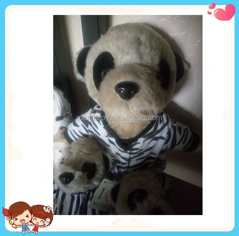 Wholesale Stock Liar Lucu Kartun Hewan Musang Mon Dan Bayi Seri