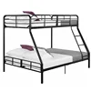 Home furniture used new design strong metal frame powder coating triple bunk bed for bedroom