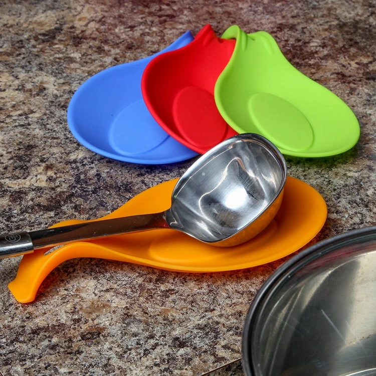 High Quality Flatware Bpa Free Silicone Spoon Holder,Heat Resistant