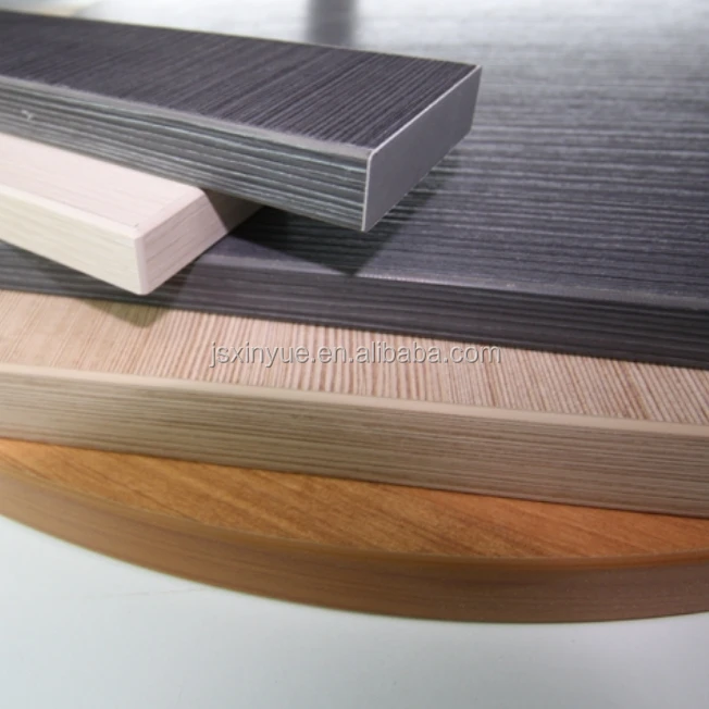 Furniture Edge Banding Tape Plastic Pvc Flat Edge Trim Strips 0.35 To