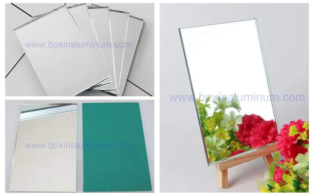 CE Certificated 2mm-6mm Clear Aluminum Silver Cooper Free Mirror