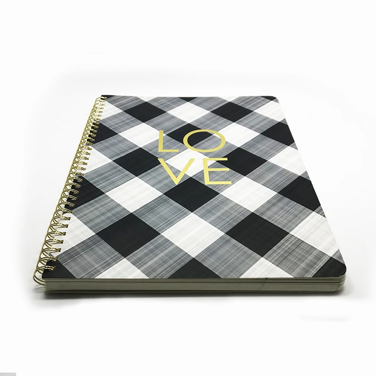 A3 A4 A5 Size Cool Spiral Journal Notebook Custom Print With Logo - Buy ...