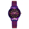 IBSO 8800 Stainless Steel Watches Women Round Crystal Dial Gold Bracelet Watch Reloj Mujer 2019 New Ladies Wrist Watch