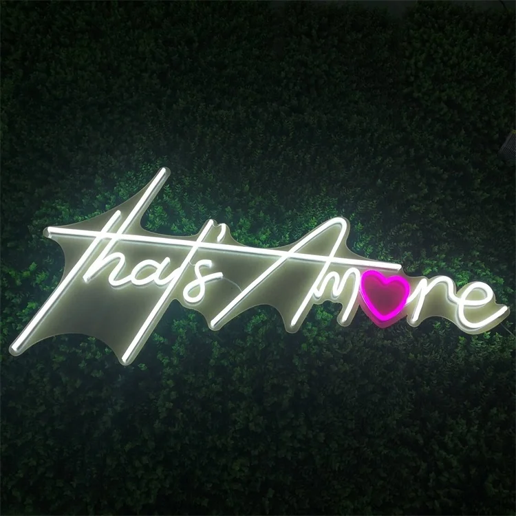 
Most Popular Customized Acrylic Neon Led Advertising Sign for Christmas Decoration 