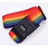 Safty Airport Cross Ajusted Luggage Belt Luggage Strap Baggage Strap With Coded Lock