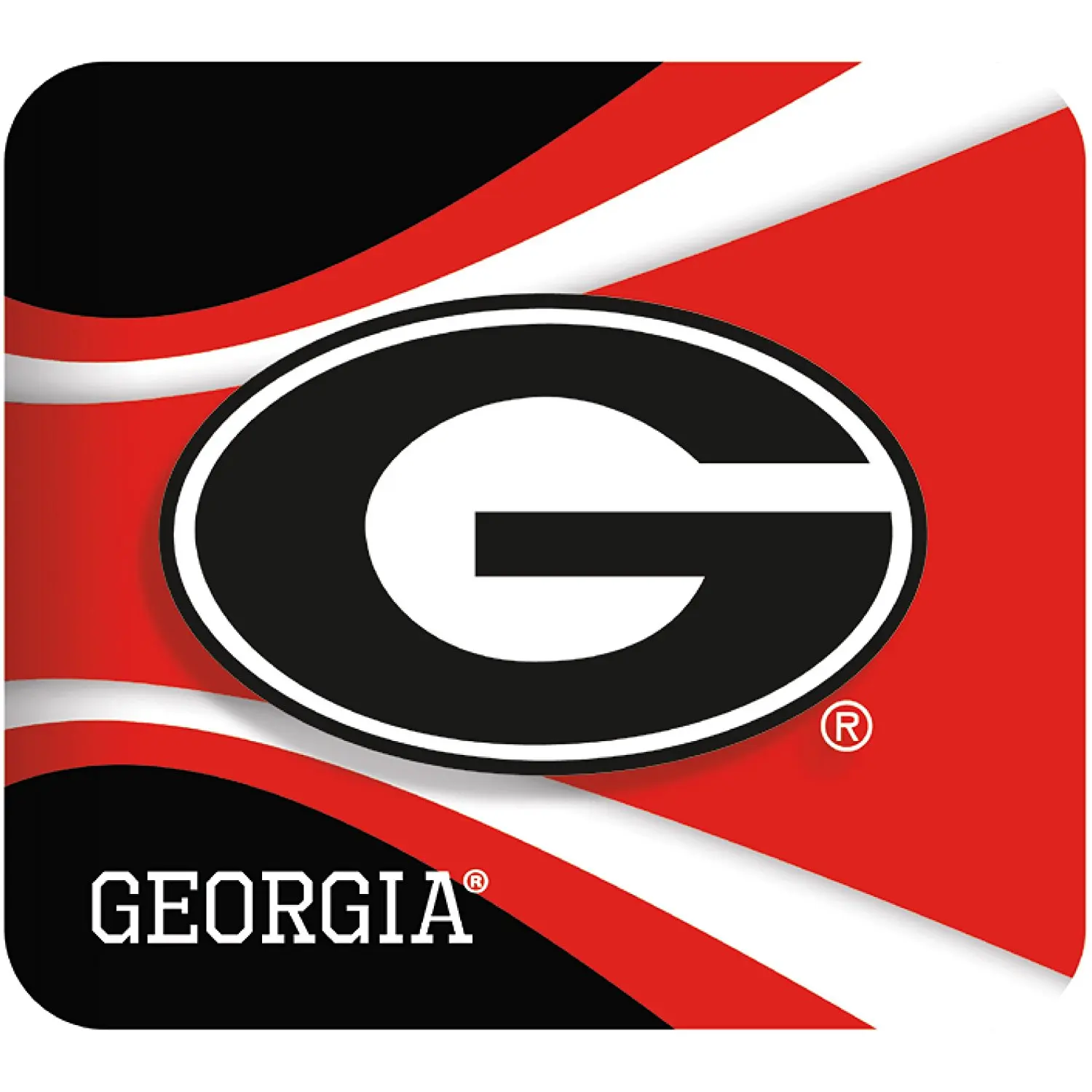 Hunter NCAA Football Team Logo Vortex Sublimated Mouse Pad