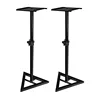 SUREALONG Height Adjustable Studio Monitor Speaker Stand Pair Home Studio Concert Band DJ