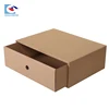 snow boots storage box kraft paper shoes packaging box