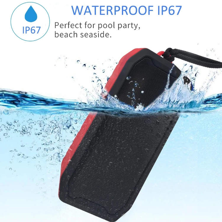 New Gadget 2021 Best Portable Wireless Small Waterproof Beach Music Stereo Speaker for Phone - ANKUX.COM