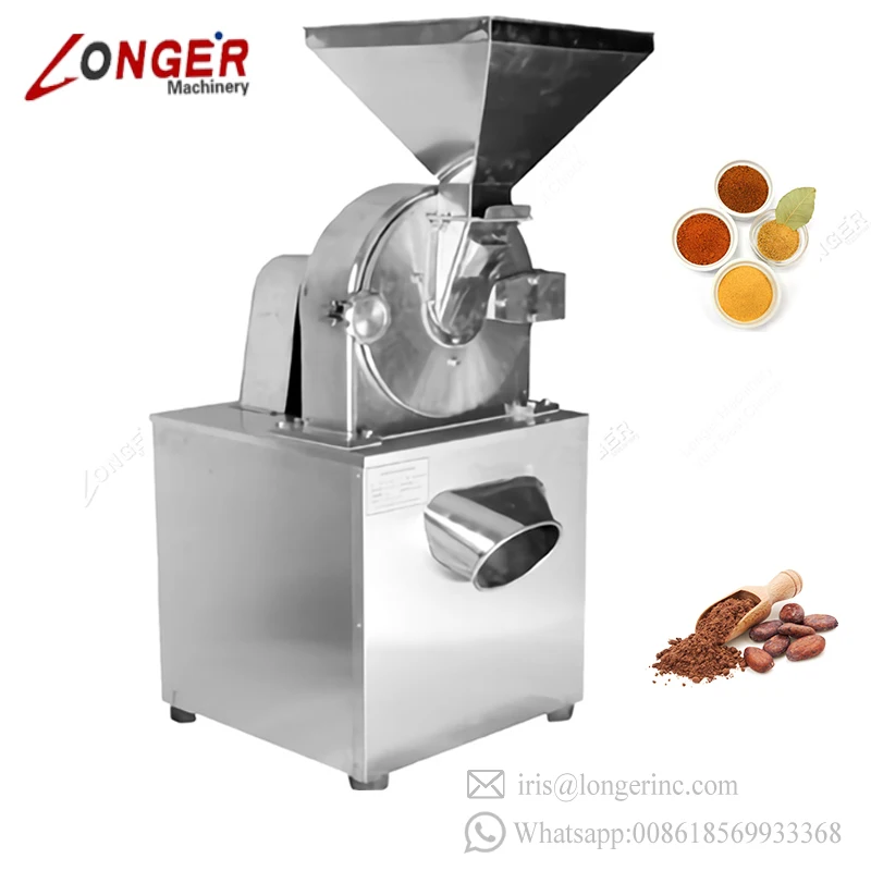 Factory Price Dried Herbs Grinder Herb Lentils Leaf Pulverizer Grinding