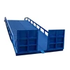 8t manual loading steel container truck yard ramp for sale