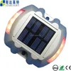 Obvious roadway marking sign self illuminating solar road stud
