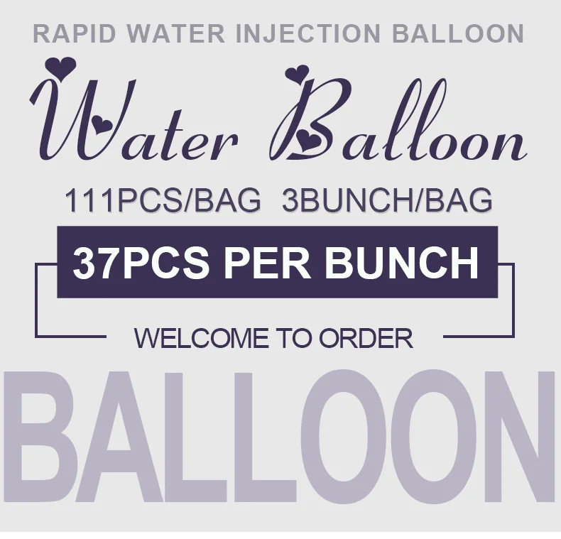 Download Eco Friendly Fast Injection Latex Water Balloon Bundle For Summer Water Game Hot Sale On Amazon Buy Top Popular Self Sealing Magic Water Balloons Bunch Factory Directly Supply New Style Children Summer Gift