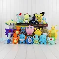 20Pcs Lot Pikachu Whimscott Wobbuffet Mudkip Plush Toy Bulbasaur Jirachi Squirtle Feraligatr Dragonite Charmander Jigglypuff