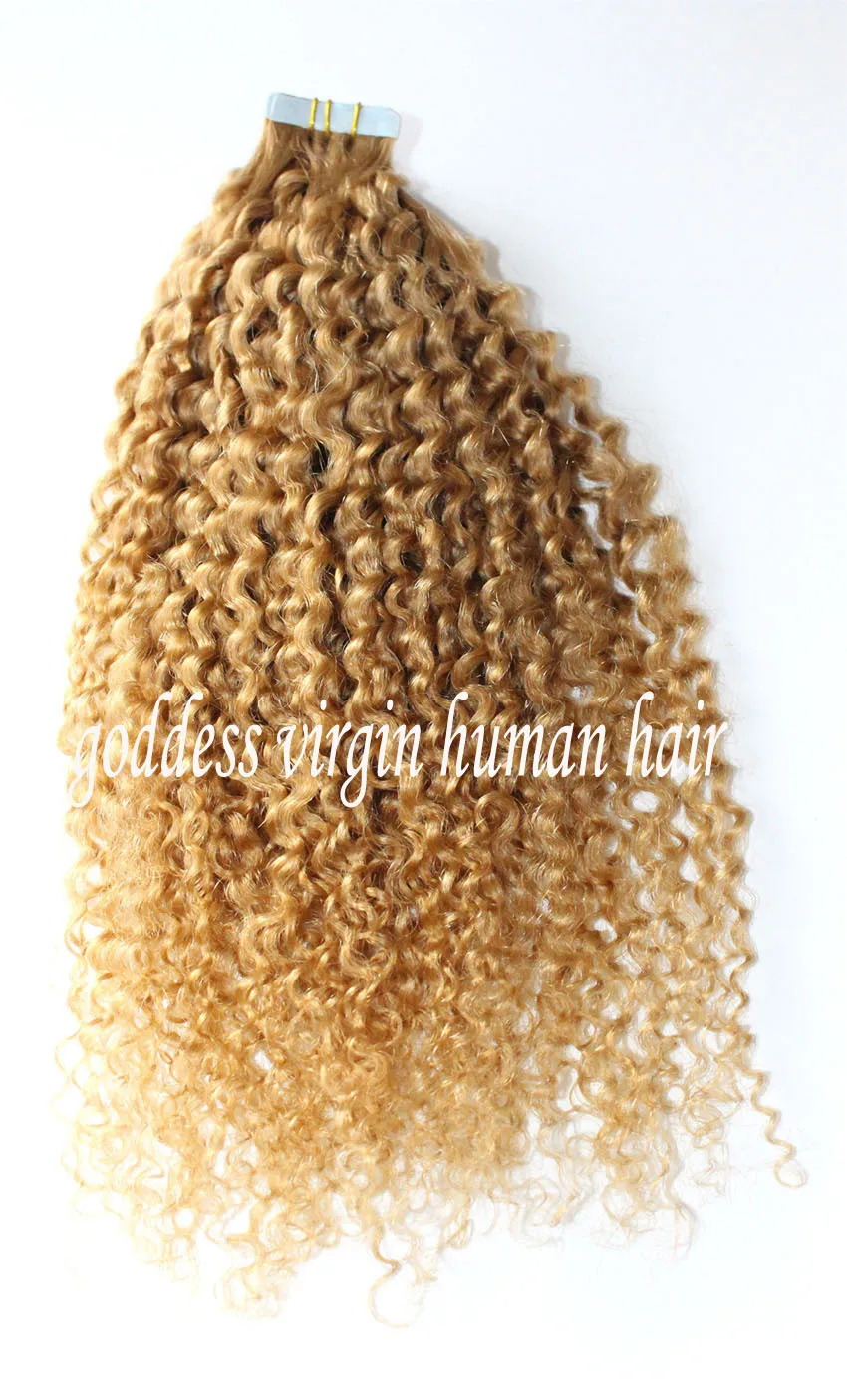 Buy Wholesale Cheap 613 Bleach Blonde Virgin Mongolian Kinky Curly Hair Extensions Human 100g Pu Skin Weft Tape In Hair Extensions In Cheap Price On Alibaba Com