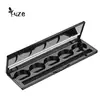 Eye Shadow compact with five wells and brush holder