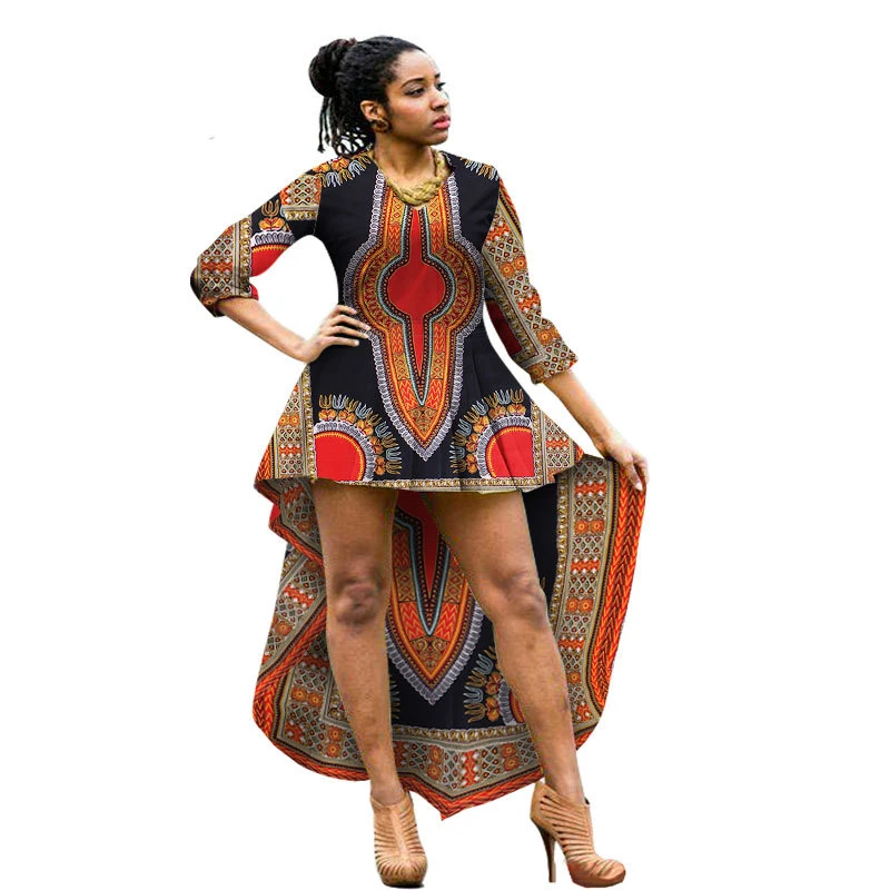 A6128 African Dresses Printing Clothing 