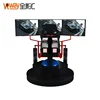 Interactive Virtual Reality Dynamic Racing Simulator Game Machine Car Seat