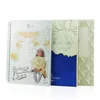 Customized plain cover a5 spiral binding notebook wholesale for student