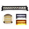 Combo Brightest Adjustable color temperature Amber strobe led light bar for Off road truck