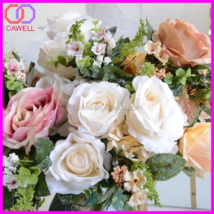 En Gros Automne Multicolore Grosse Tête Rosier Rose Fleurs Artificielles Buy Fleurs Roses Artificiellesgrande Fleur Rosefleur Rose Product On