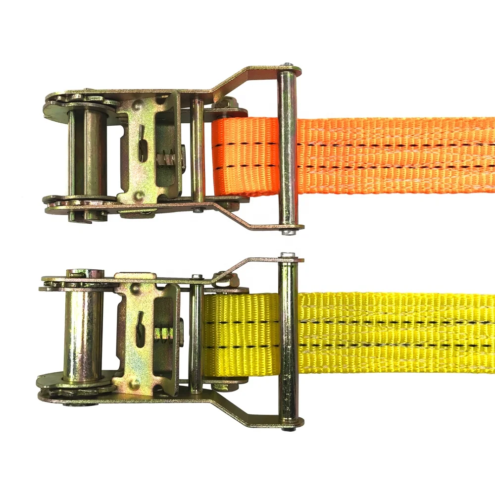 1.5 inch 4m endless cargo lashing ratchet strap without hooks in stock, 2000kgs breaking, View