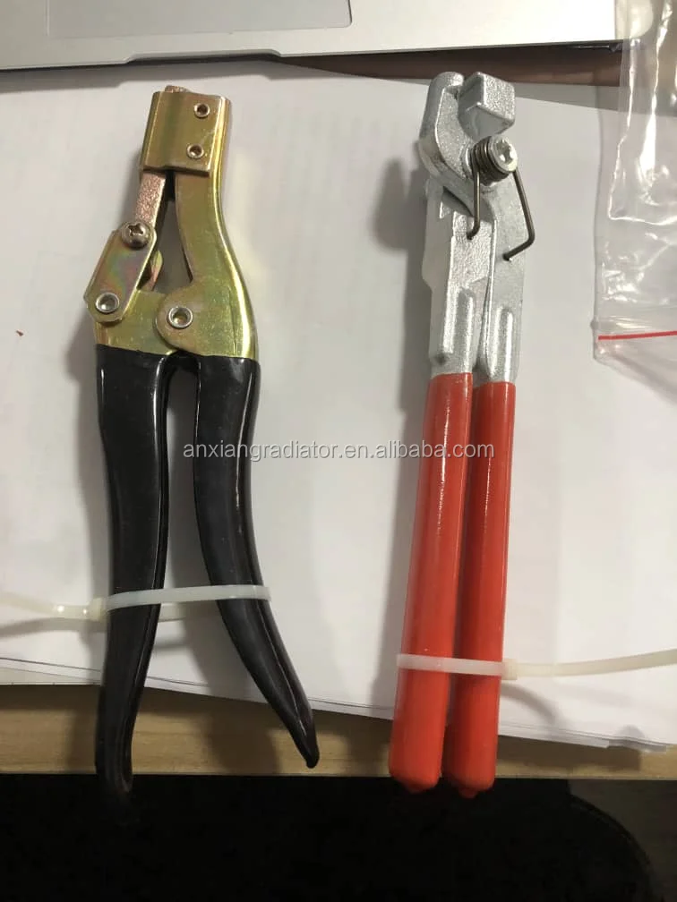 Hand Use Car Radiator Repair Tools Pliers For Radiators Closing Header