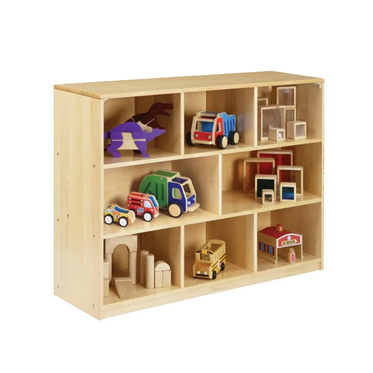 wooden toy storage drawers